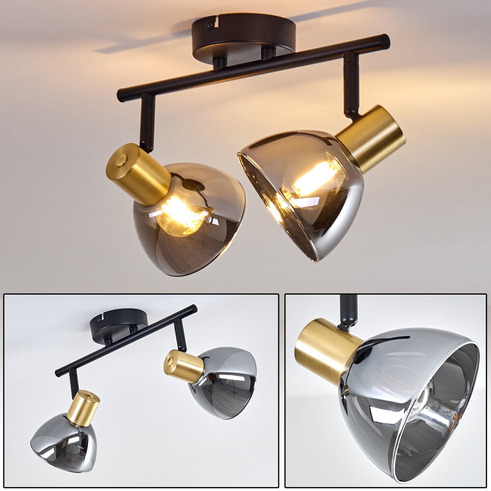 Mariefred Lámpara de Techo Negro, 2 luces main product photo