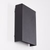 Benin Aplique para exterior LED Negro, 2 luces