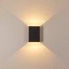 Benin Aplique para exterior LED Negro, 2 luces