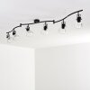 Bois Lámpara de Techo Negro, 6 luces