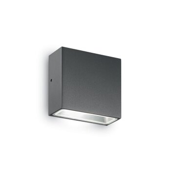 Ideal Lux TETRIS Aplique para exterior Antracita, 1 luz