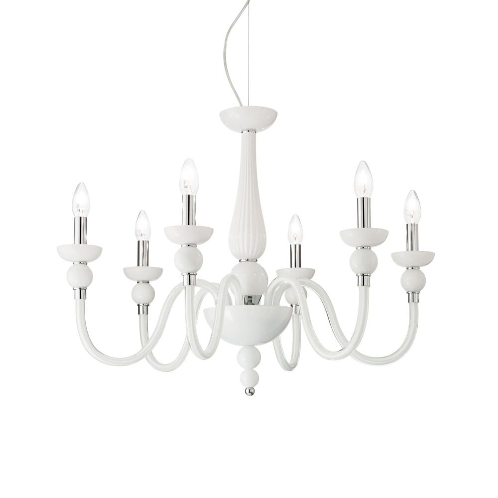 Ideal Lux DOGE Lámpara de araña Cromo, 6 luces main product photo