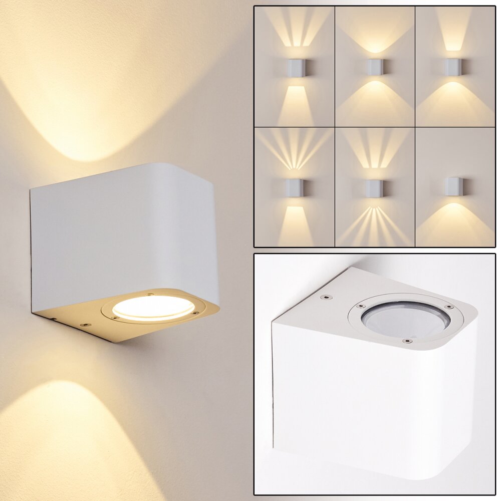 Maputo Aplique para exterior LED Blanca, 2 luces main product photo