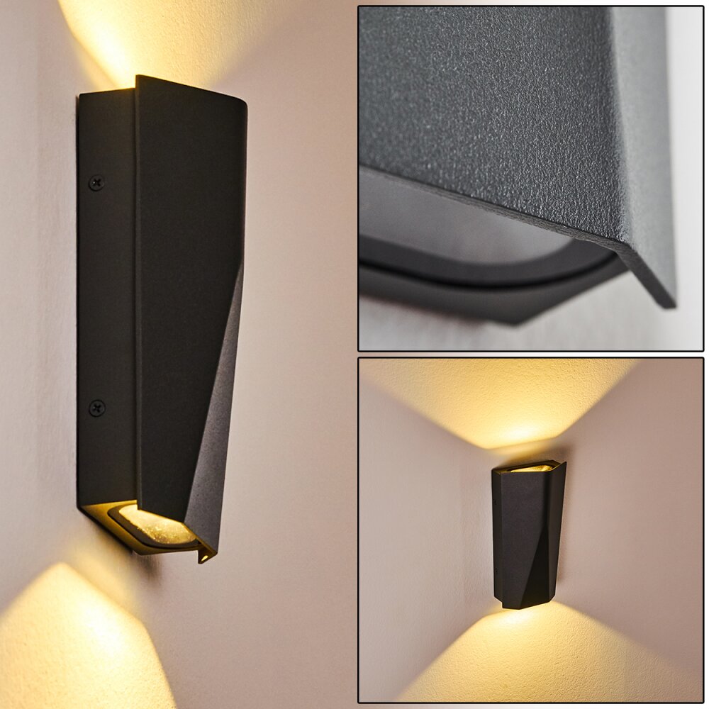 Aplique Ingvar LED Antracita, 2 luces main product photo