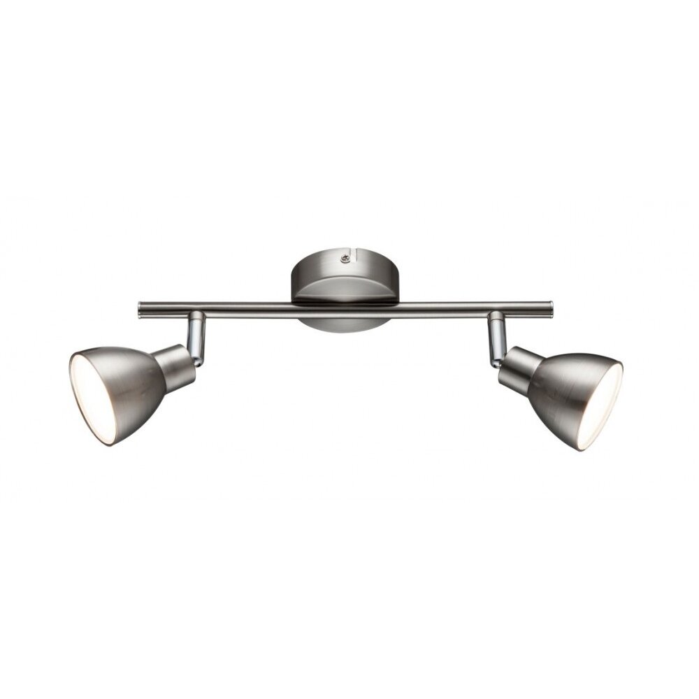 Wofi LESTER Foco de techo LED Níquel-mate, 2 luces main product photo