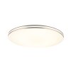 Globo Pierre Lámpara de Techo LED Blanca, 1 luz, Mando a distancia