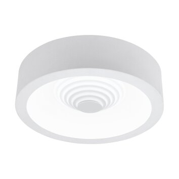 Eglo LEGANES Lámpara de Techo LED Blanca, 1 luz