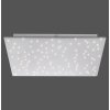 Leuchten-Direkt SPARKLE Lámpara de Techo LED, 1 luz, Mando a distancia