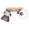 Steinhauer Gearwood Lámpara de Techo Madera clara, 2 luces