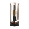 Eglo ROCCAMENA Lámpara de Mesa Cobre, Negro, 1 luz