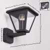 Malmberget Aplique para exterior Transparente, 1 luz
