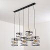 Hoenkoop Lámpara Colgante Gris, Negro, 5 luces