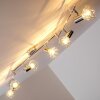Annai Lámpara de techo Cromo, 6 luces