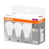 Osram LED E27 13 Watt 2700 Kelvin 1521 Lumen Paquete de 3