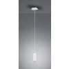 Trio Leuchten MARLEY Lámpara Colgante Blanca, 1 luz