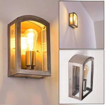 Chipola Aplique para exterior Acero inoxidable, 1 luz Chipola Aplique para exterior Acero inoxidable, 1 luz