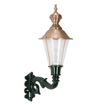 KS Verlichting Hoorn Aplique Verde, Cobre, 1 luz