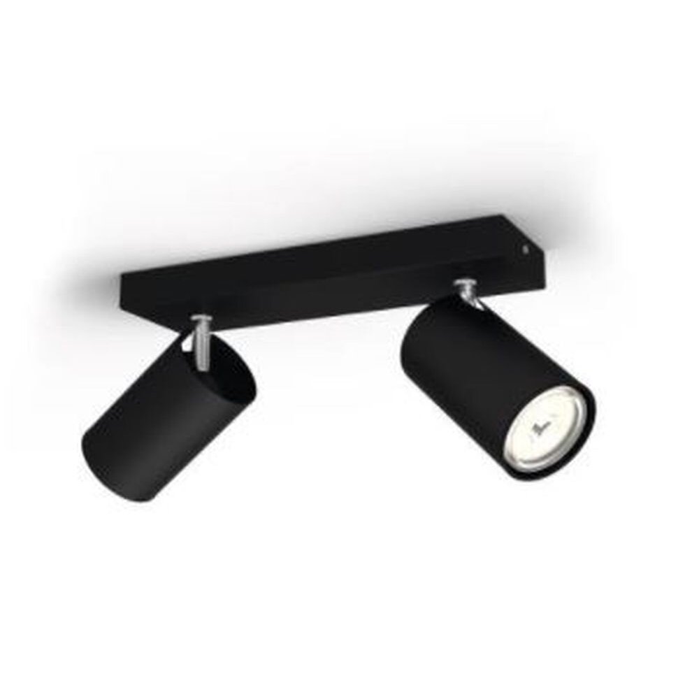 Philips Kosipo Lámpara de Techo Negro, 2 luces main product photo