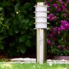 Tunes Poste de jardin Acero inoxidable, 1 luz, Sensor de movimiento