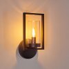 Aplique para exterior Burundi Negro, 1 luz