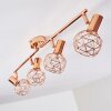 Palmira Lámpara de Techo Cobre, 4 luces