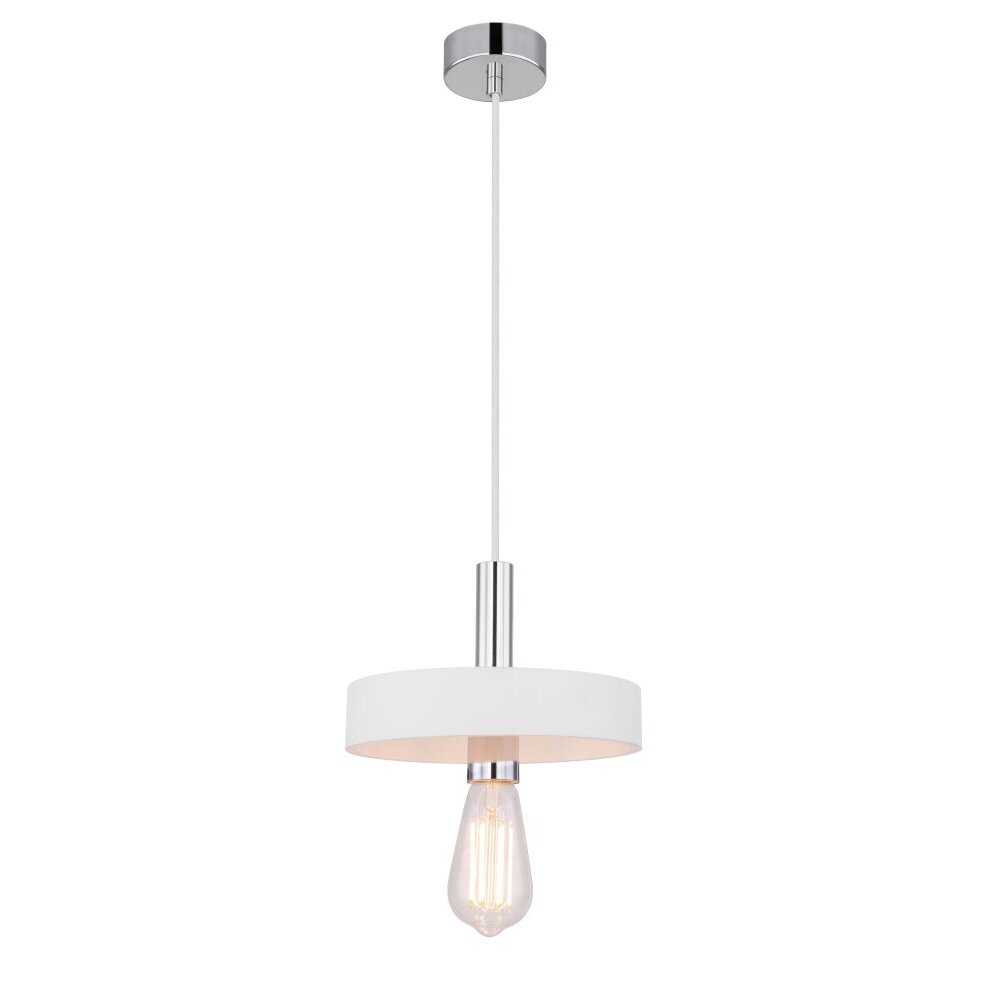 Lámpara Colgante Globo CHRISTINE Blanca, 1 luz main product photo