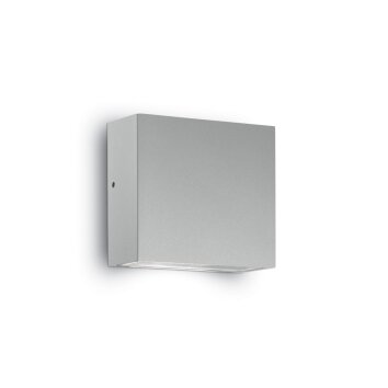 Ideal Lux TETRIS Aplique para exterior Gris, 1 luz