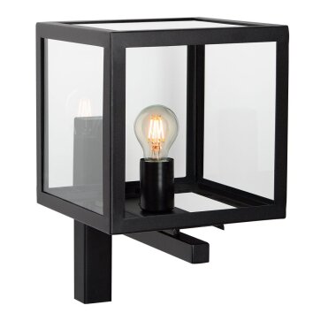 KS Verlichting Loosdrecht Aplique Negro, 1 luz