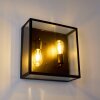 Moatize Aplique Negro, 2 luces