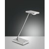 Fabas Luce Como Lámpara de Mesa LED Aluminio, Cromo, 1 luz