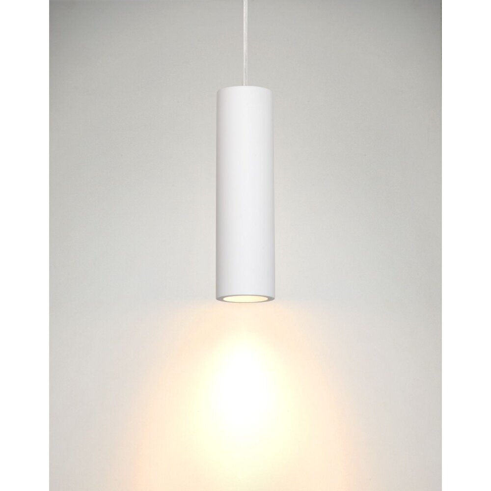 Lucide GIPSY Lámpara colgante Blanca, 1 luz main product photo
