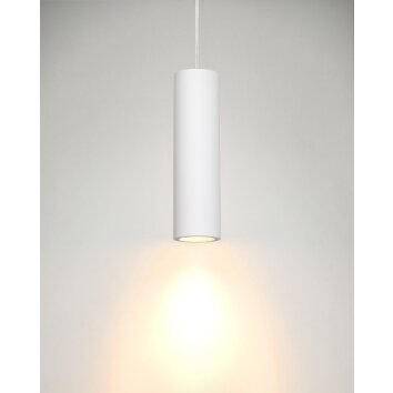 Lucide GIPSY Lámpara colgante Blanca, 1 luz