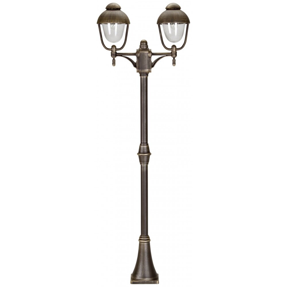 Albert 40 Lámpara de pie para exterior Marrón, Latón, 2 luces main product photo