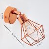 Ferrand Aplique Cobre, 1 luz