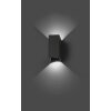Faro Blind Aplique para exterior LED Antracita, 2 luces