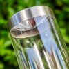 Noreaz Poste de Jardín LED Acero inoxidable, 1 luz