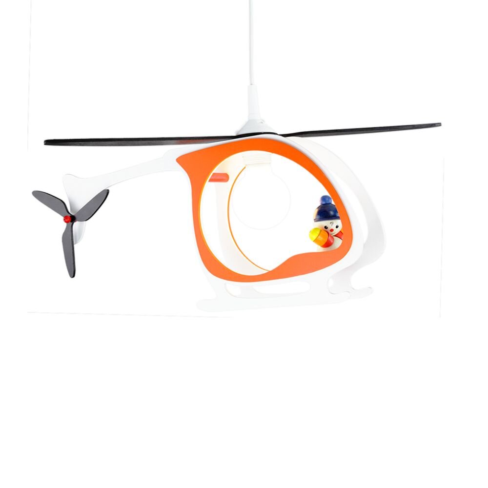 Elobra JOE Lámpara Colgante Naranja, Blanca, 1 luz main product photo