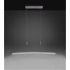 Lámpara Colgante Paul Neuhaus JANINA LED Acero inoxidable, 1 luz