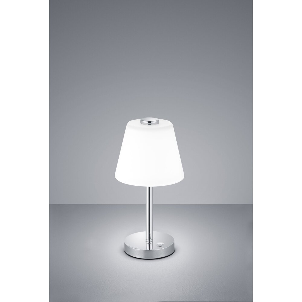 Trio EMERALD Lámpara de Mesa LED Cromo, 1 luz main product photo