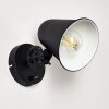 Pany Aplique Negro, 1 luz