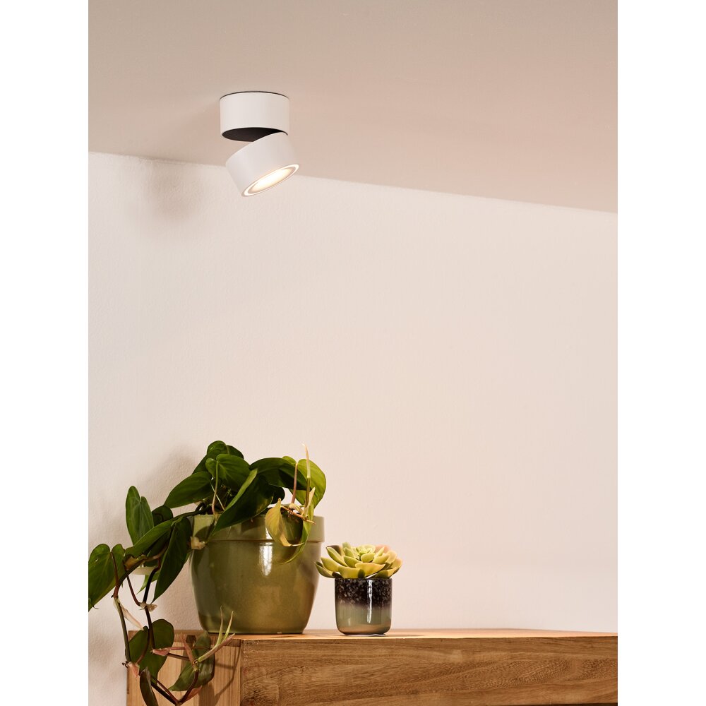 Lucide YUMIKO Lámpara de Techo LED Blanca, 1 luz main product photo