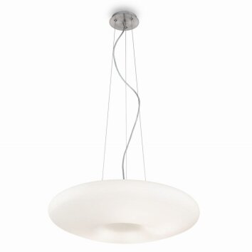 Ideal Lux GLORY Lámpara Colgante Blanca, 5 luces