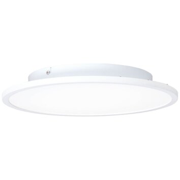 Brilliant Buffi Lámpara de Techo LED Blanca, 1 luz