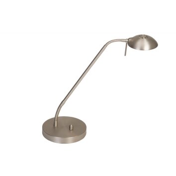 Steinhauer Mexlite Lámpara de mesa LED Acero inoxidable, 1 luz