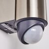 Aplique para exterior Vasön LED Acero inoxidable, 1 luz, Sensor de movimiento