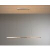 Bopp Link Lámpara Colgante LED Madera oscura, Níquel-mate, 1 luz