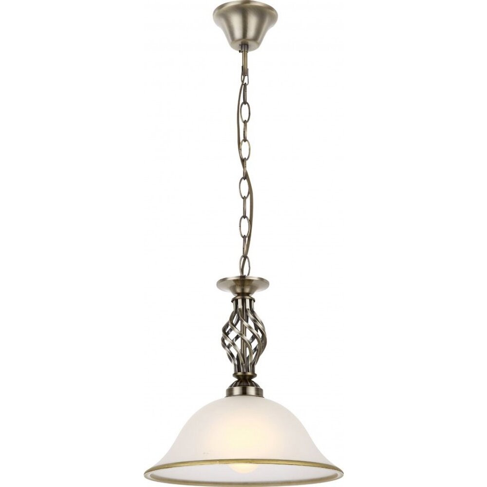Globo Lámpara suspendida Blanca, 1 luz main product photo