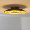 KINOSIS Lámpara de Techo LED dorado, 1 luz