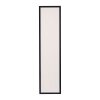 Leuchten-Direkt FLAT Lámpara de Techo LED Negro, 1 luz, Mando a distancia