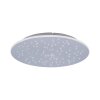 Lámpara de Techo Paul Neuhaus Q-NIGHTSKY LED Aluminio, 1 luz, Mando a distancia